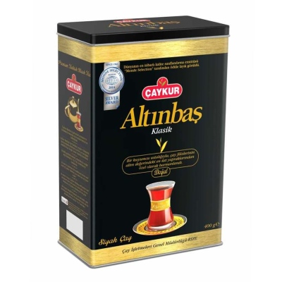 Altınbaş Klasik Teneke Kutu Siyah Çay 400 Gr - Çaykur