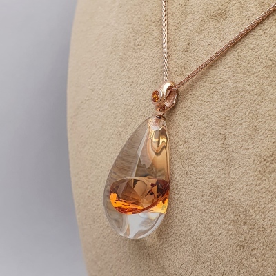 AmbeNus256 Zircon Necklace - 5