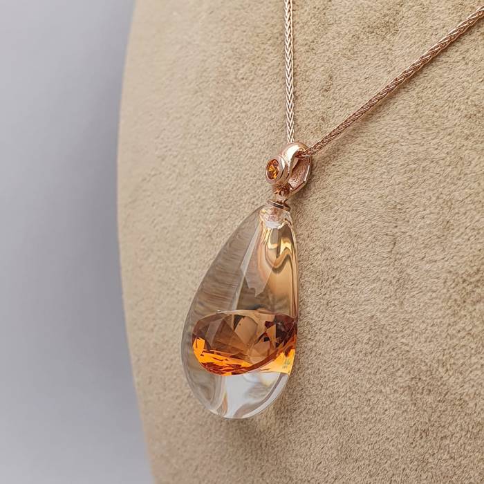 AmbeNus256 Zircon Necklace - 5