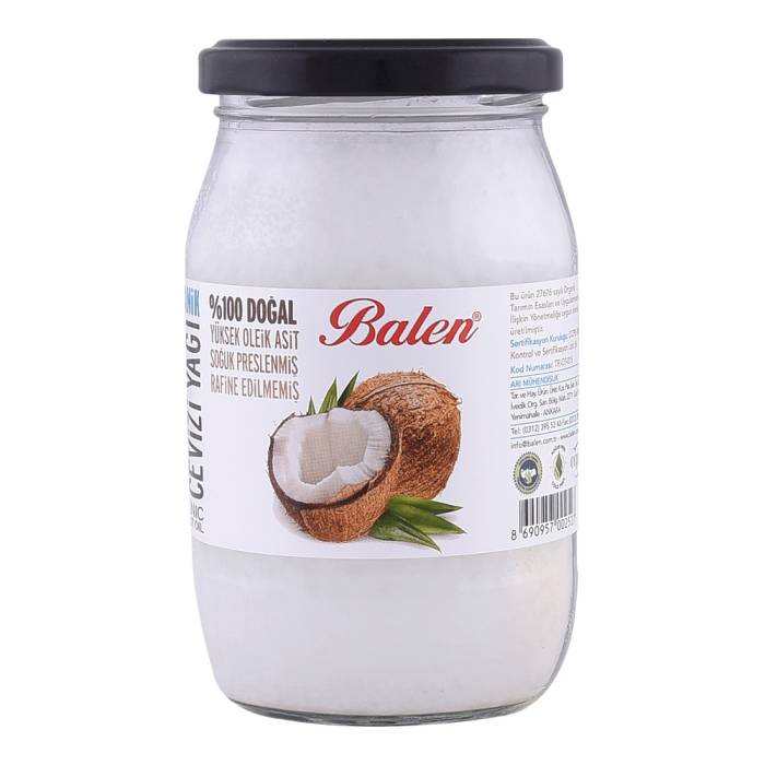 Balen Organik Hindistan Cevizi Yağı 300 Gr - 1