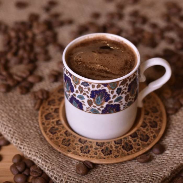 Bambum Lovisa - 6 Kişilik Kahve Fincan Takımı Dar - 4