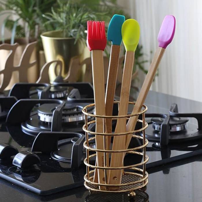 Bambum Zolly - 4'lü Spatula Seti Büyük - 1