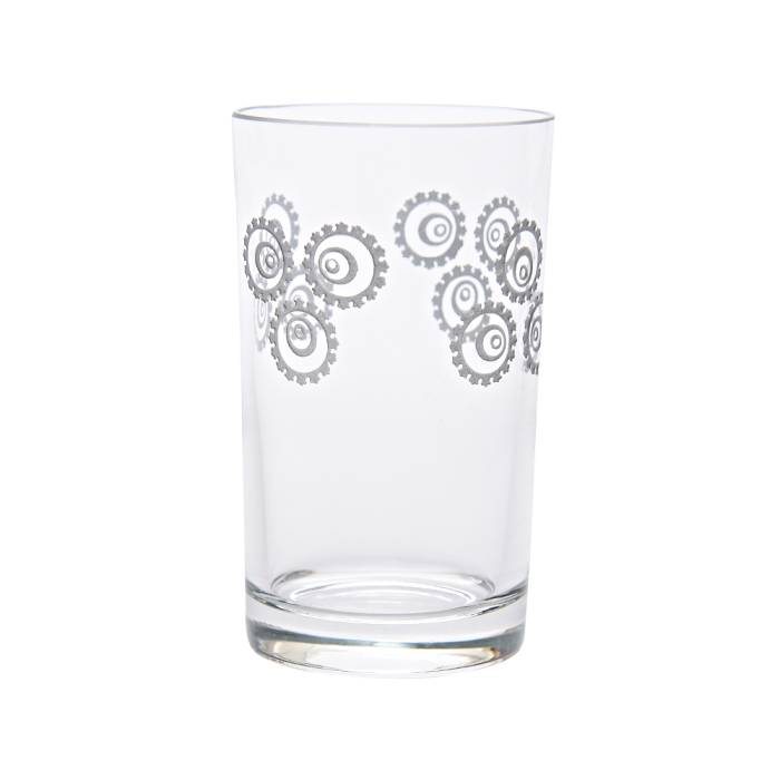 Camhare Cintemani Platin 6 lı Kahve Su Bardağı 62508/K - 1