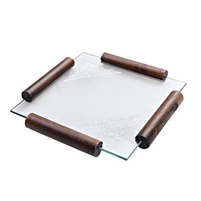 Camhare Saray Platin Kare Tepsi No 2 - CAMHARE