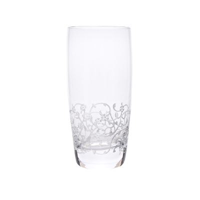 Camhare Sarmaşık Platin 6 lı Meşrubat Bardağı 12618 - CAMHARE