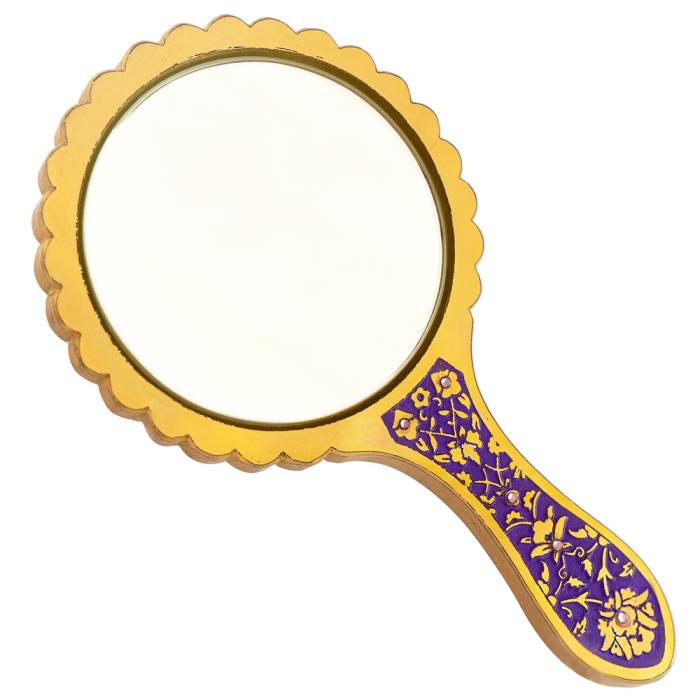 Camhare Illumination Hand Mirror Purple - 1