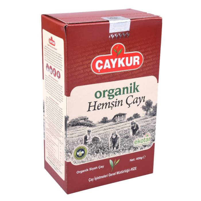 Çaykur Organik Hemşin Çayı Karton Kutu 400 Gr - 1