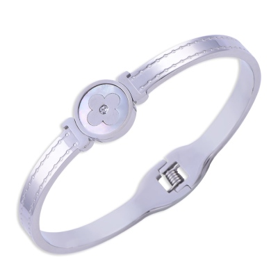 Çelik Kelepçeli Kadın Bileklik CB 5004 NS-06209 - nusnus