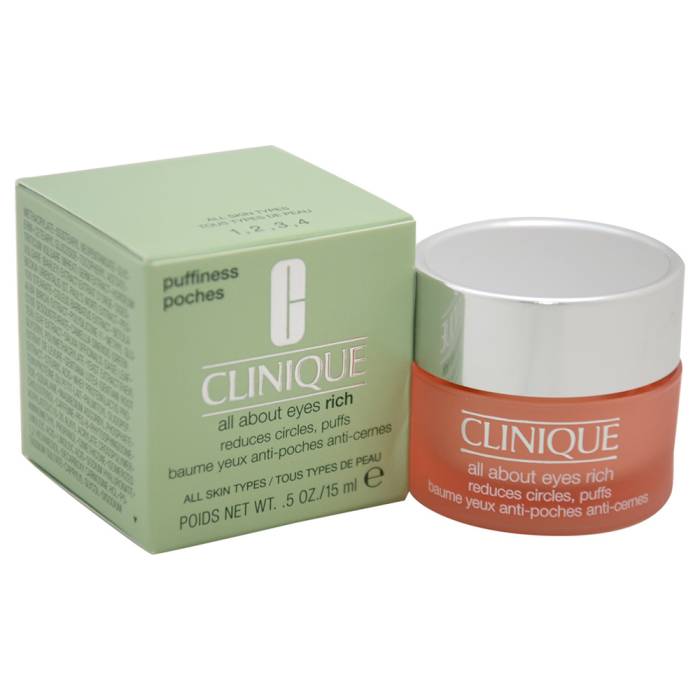Clinique All About Eyes Rich Yoğun Göz Çevresi Bakım Kremi 15Ml - 1