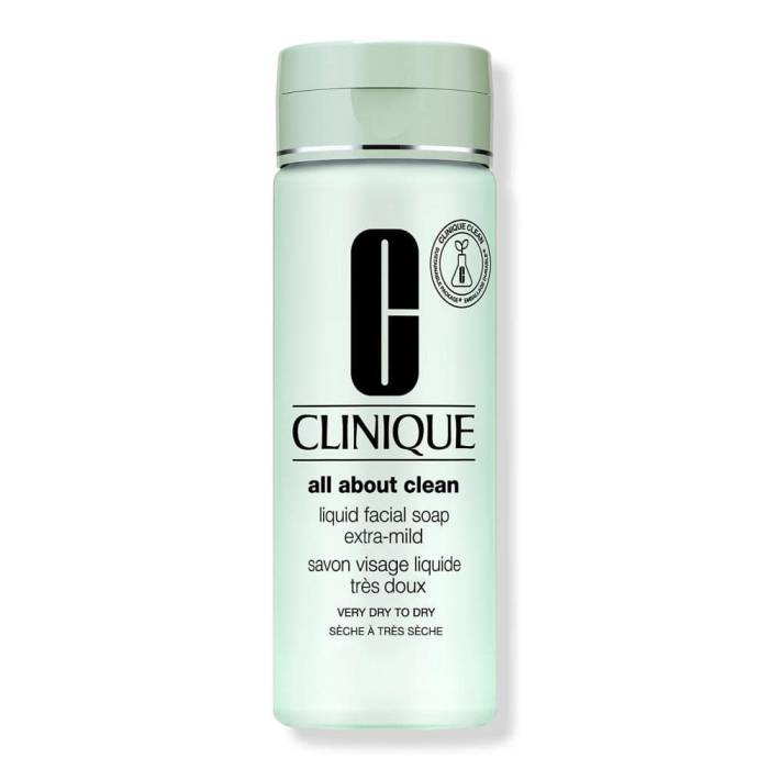 Clinique Liquid Facial Soap Extra-Mild - Kuru ve Çok Kuru Ciltler İçin Temizleyici Jel 200 ml - 1