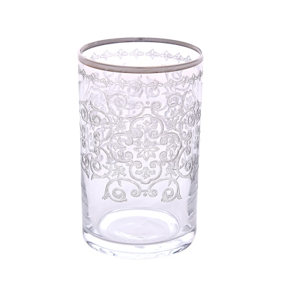 Decorium ARS360 Kahve Yanı Su Bardağı Patrice 02 Platin - Decorium