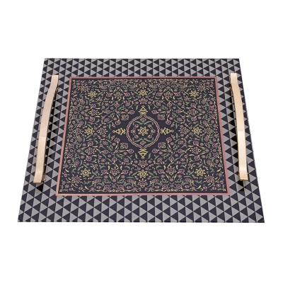Decorium Cam Tepsi Kare 30X30 Cm Asaf M04674-AB - Decorium