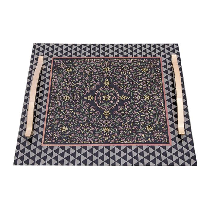 Decorium Cam Tepsi Kare 30X30 Cm Asaf M04674-AB - 1