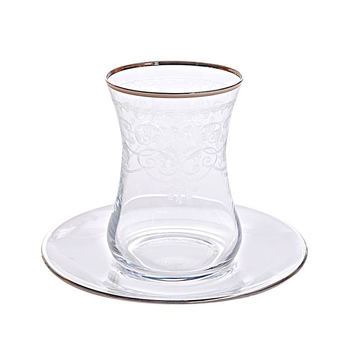 Decorium Çay Takımı 12 Prc Morano Platin M00719 - 1