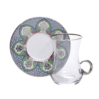 Decorium Çay Takımı Kulplu 12 Prc Arzhane M01868 - Decorium