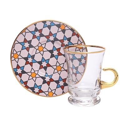 Decorium Çay Takımı Kulplu 12 Prc Sufi M01746 - Decorium