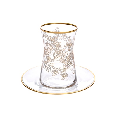 Decorium Çay Takımı Kulpsuz 12 Prc Lorea Ab Ars 719 M00719 - Decorium