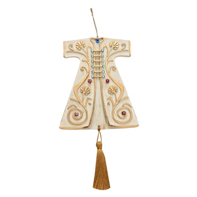 Decorium Kaftan Nazarlık Krem-Altın - Decorium