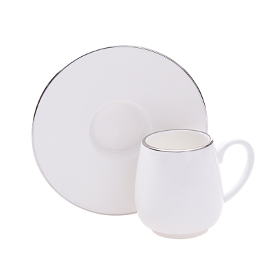 Decorium Kahve Fincan Takımı 12 Prc Platin Defolu - Decorium