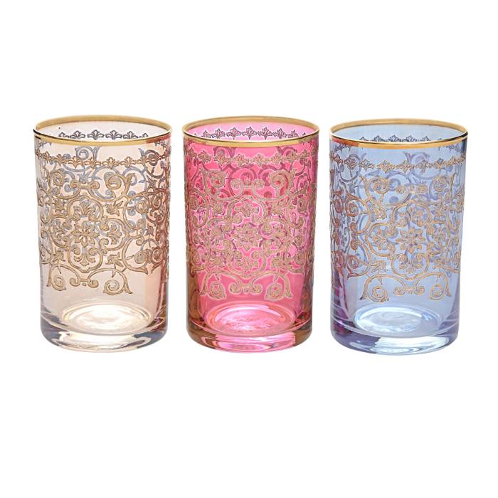 Decorium Kahve Su Bardağı 6 Prc Patrice Asorti M00360 - 1