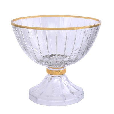 Decorium Kase Ayaklı 23.5 cm Accademia Altın M04018-AB - Decorium