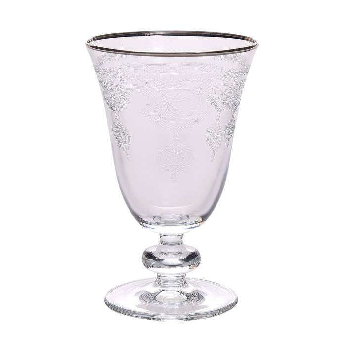 Decorium Kırmızı Şarap Kadehi Armoni Platin M00379 - 1