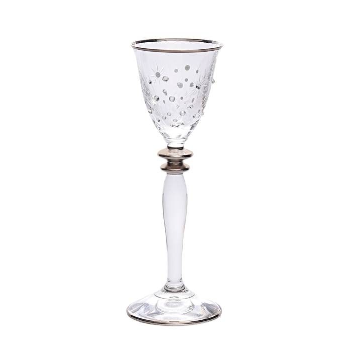 Decorium Liquor Glass 6 Prc Gardenia M00508 - 1