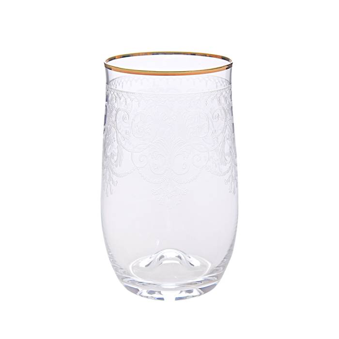 Decorium Meşrubat Bardağı 6 Prc Morano Altın M01124 - 1