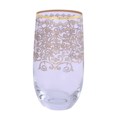 Decorium Meşrubat Bardağı 6'lı Patrice Gold 01 ARS 614 - Decorium
