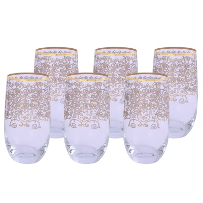 Decorium Meşrubat Bardağı 6'lı Patrice Gold 01 ARS 614 - 2