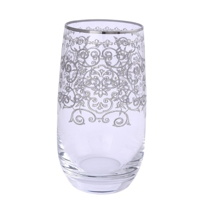 Decorium Meşrubat Bardağı 6'lı Patrice Platin 02 ARS 614 - Decorium