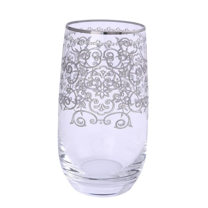 Decorium Meşrubat Bardağı 6'lı Patrice Platin 02 ARS 614 - 1