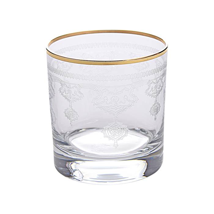 Decorium Viski Bardağı 6 Prc Armoni Altın M00624-KS - 1