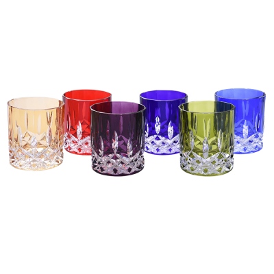 Decorium Viski Bardağı 6 Prc Crıstallıne 6 Renk M03601 - Decorium