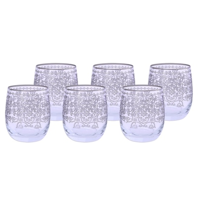 Decorium Viski Bardağı 6'lı Patrice Platin 02 ARS 615 - 2