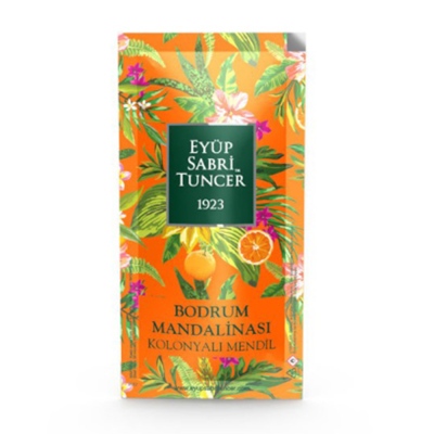 EST Kolonyalı Mendil Bodrum Mandalinası 5x10 cm 150 li - Eyüp Sabri Tuncer