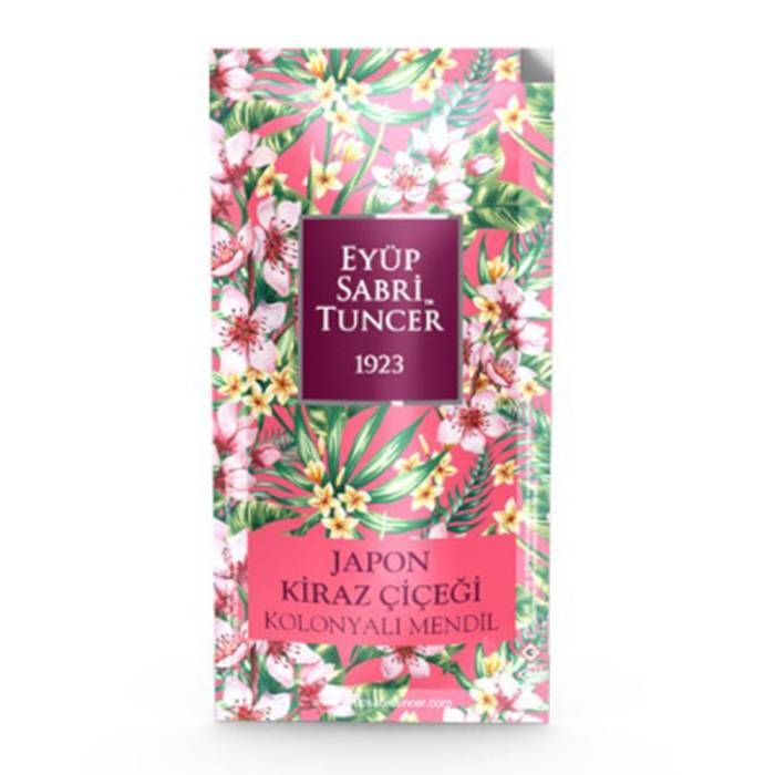 EST Kolonyalı Mendil Japon Kiraz Çiçeği 5x10 cm 150 li - 1