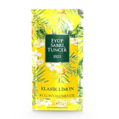 EST Kolonyalı Mendil Klasik Limon 5x10 cm 150 li - Eyüp Sabri Tuncer