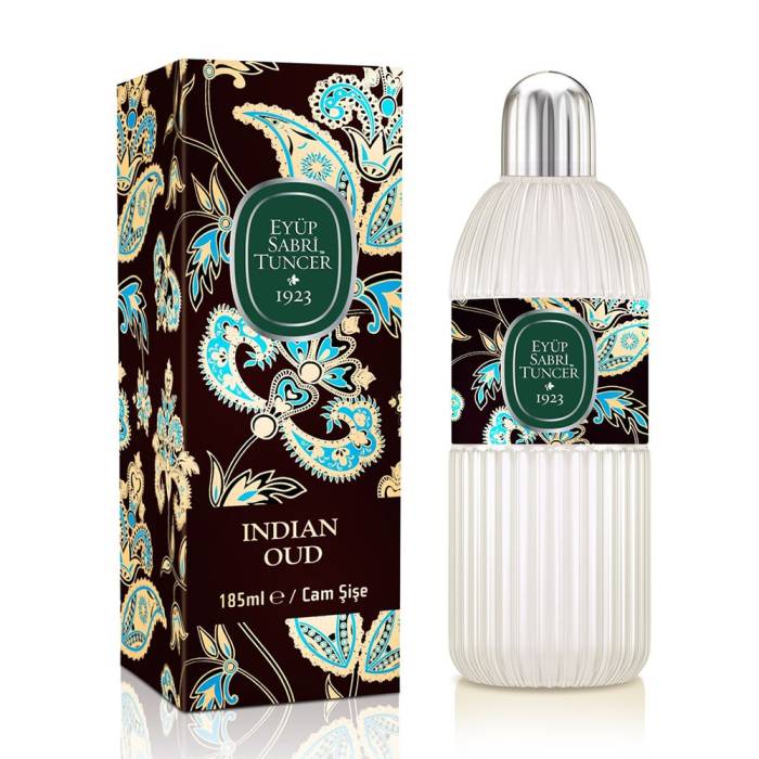 Eyüp Sabri Tuncer Indian Oud Kolonyası 185 ml - Cam Şişe - 1