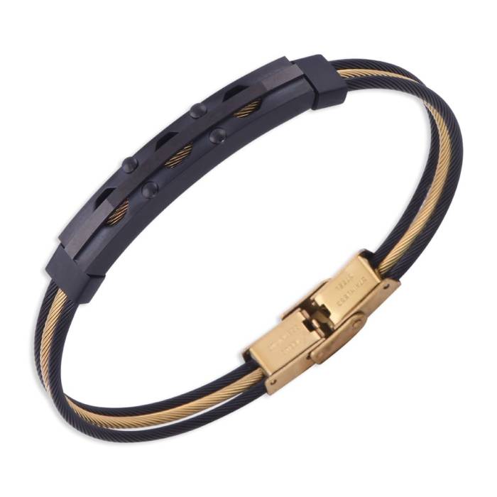 Gold Çelik Erkek Bileklik CB 5003 NS-04050 - 1