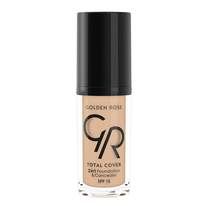 Golden Rose 2-in-1 Foundation & Concealer - Total 2 in 1 Foundation & Concealer - 2