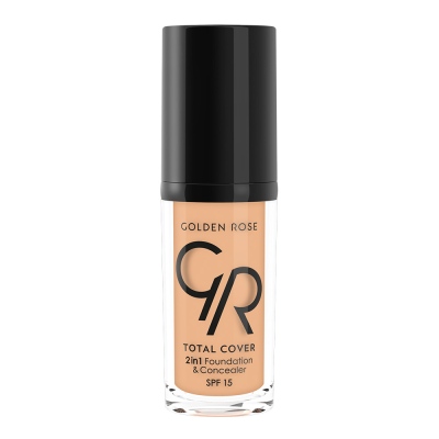 Golden Rose 2-in-1 Foundation & Concealer - Total 2 in 1 Foundation & Concealer - 3