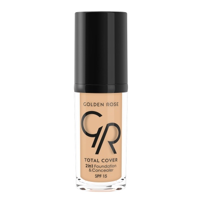 Golden Rose 2-in-1 Foundation & Concealer - Total 2 in 1 Foundation & Concealer - 4