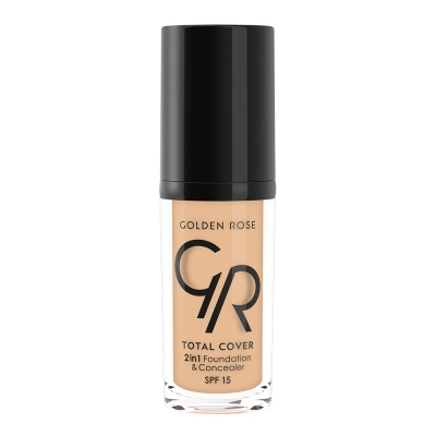 Golden Rose 2-in-1 Foundation & Concealer - Total 2 in 1 Foundation & Concealer - 5