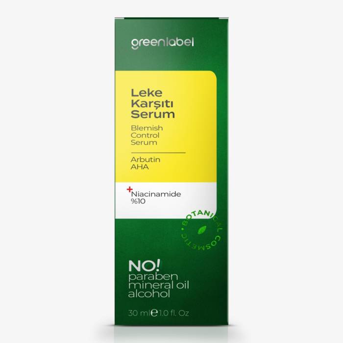Greenlabel AHA, Arbutin + 10% Niacinamide Blemish Mixed Serum 30 ml - 1