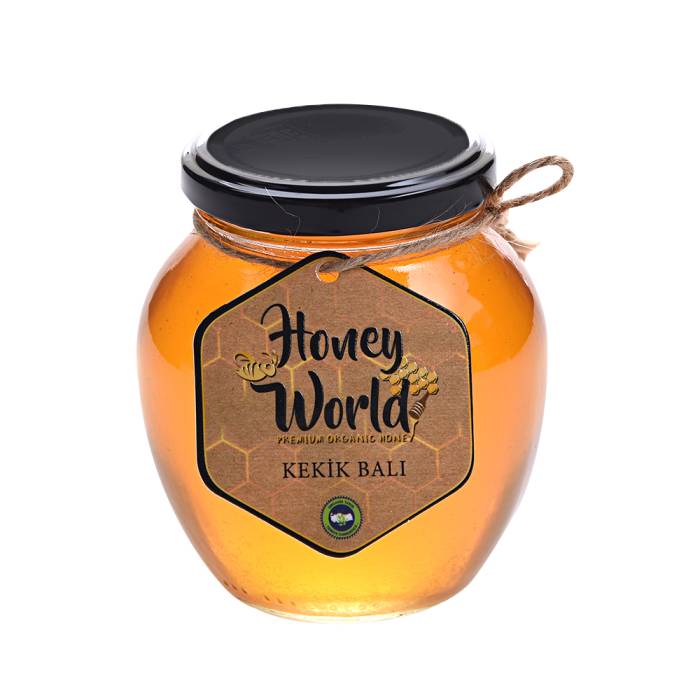 Honey World Organic Strained Thyme Honey 470 Gr - 1