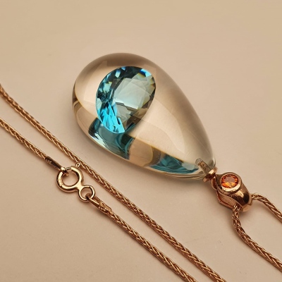 IceNus445 Zircon Necklace - 1