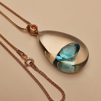 IceNus445 Zircon Necklace - 2