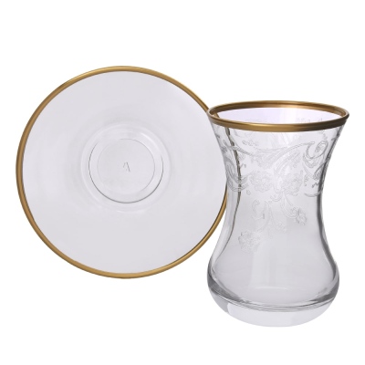 Lıvıano 6'lı Çay Bardağı Bellis AB ARS 1846 - Lıvıano