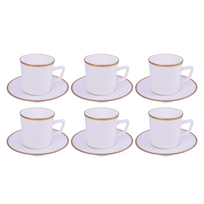 Liviano 6-Piece Coffee Cup Set Keyif Gold - 3